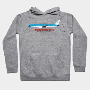 Boeing B787-9 - KLM Royal Dutch Airlines Hoodie